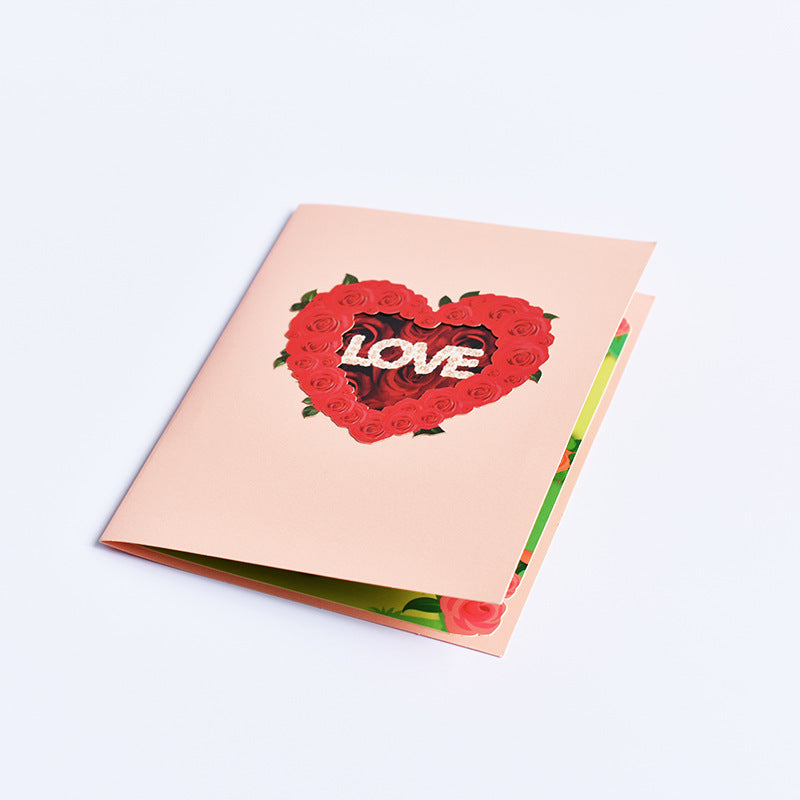 3D Greeting Love Cards