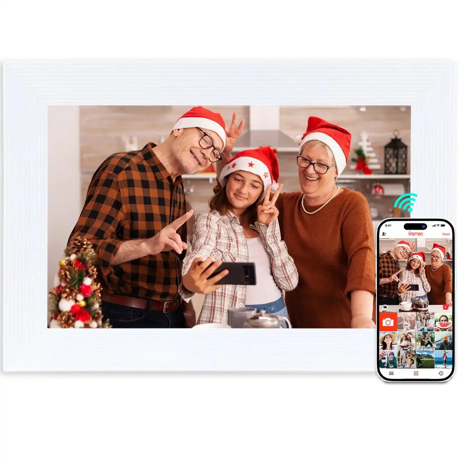 wifi smart cloud digital photo frame