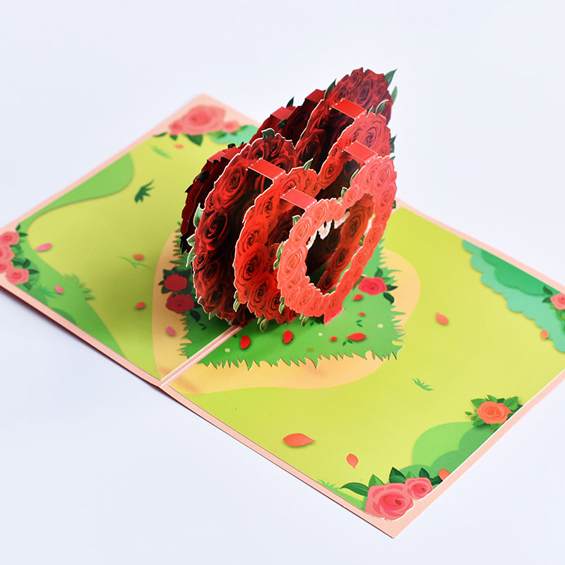 3D Greeting Love Cards