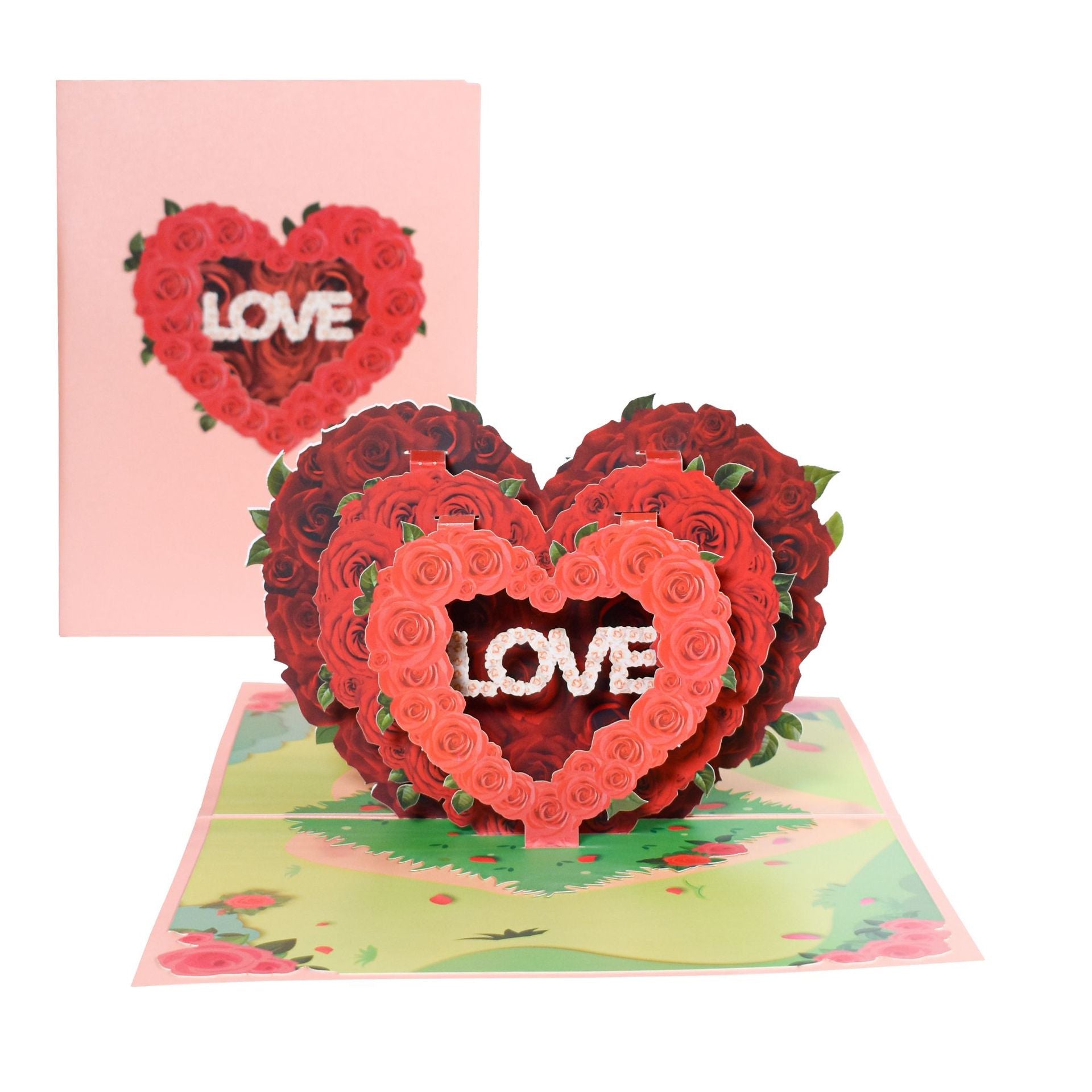 3D Greeting Love Cards